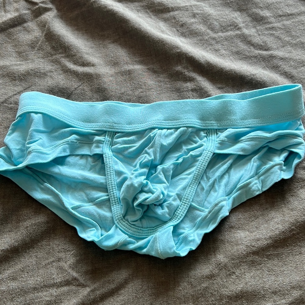 Mens blue briefs